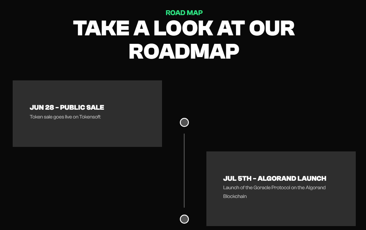 Goracle Roadmap 1