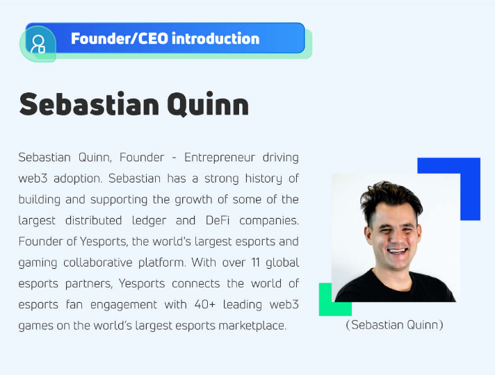 Yesports Founder/CEO