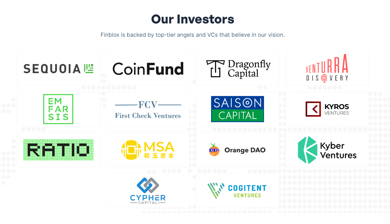 Finblox Investors