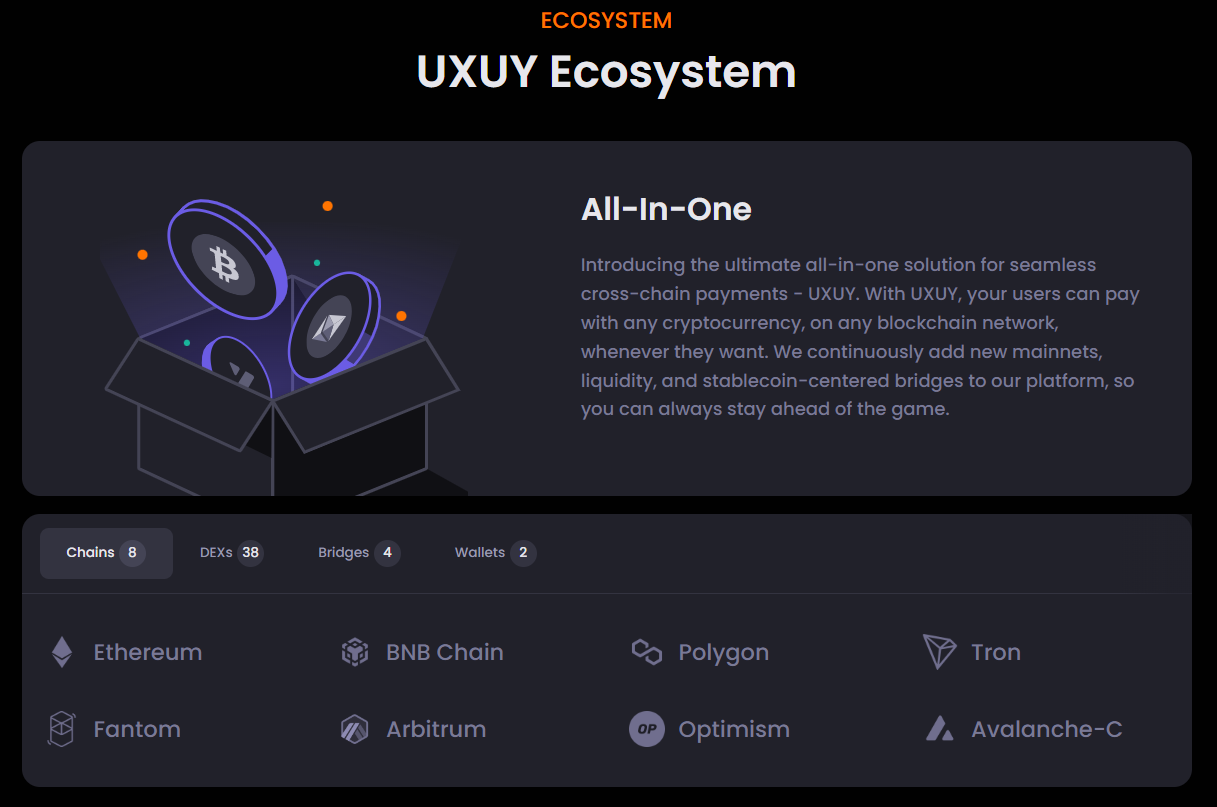 Uxuy Ecosystem