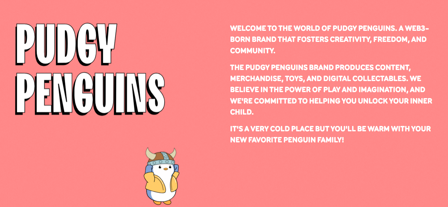 Pudgy Penguins About