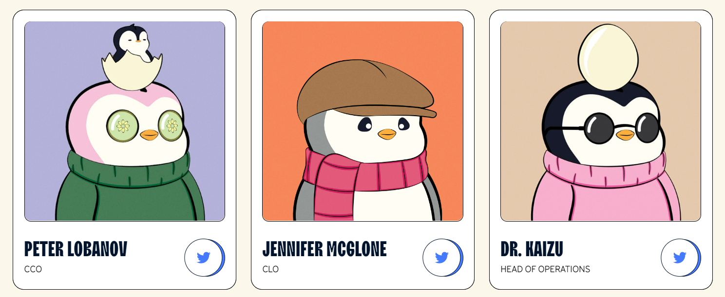 Pudgy Penguins Team 2