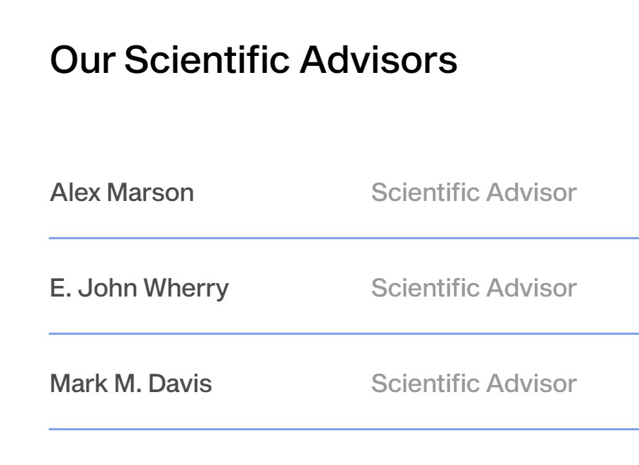 NewLimit Scientific Advisors