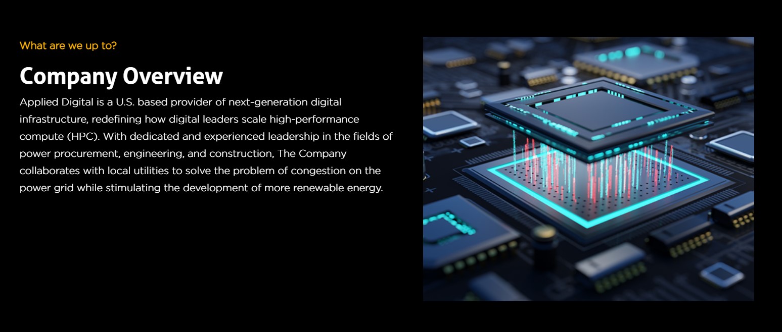 Applied Digital About