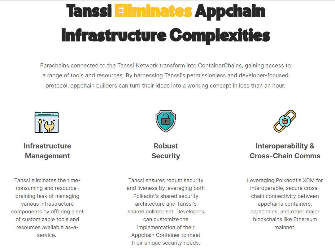 Tanssi Network About 1