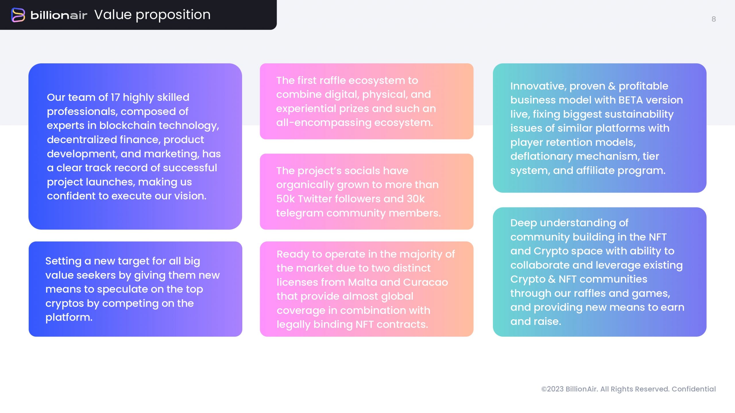 BillionAir Value Proposition