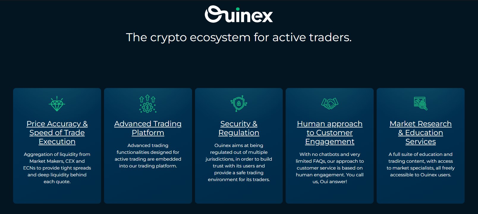 Ouinex About