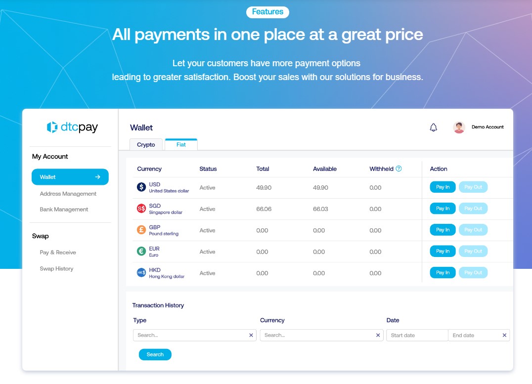 dtcpay Info 1