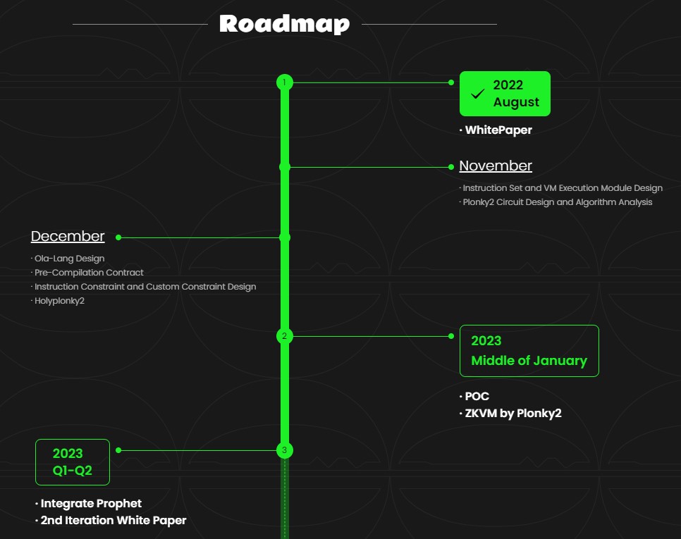 Ola Roadmap