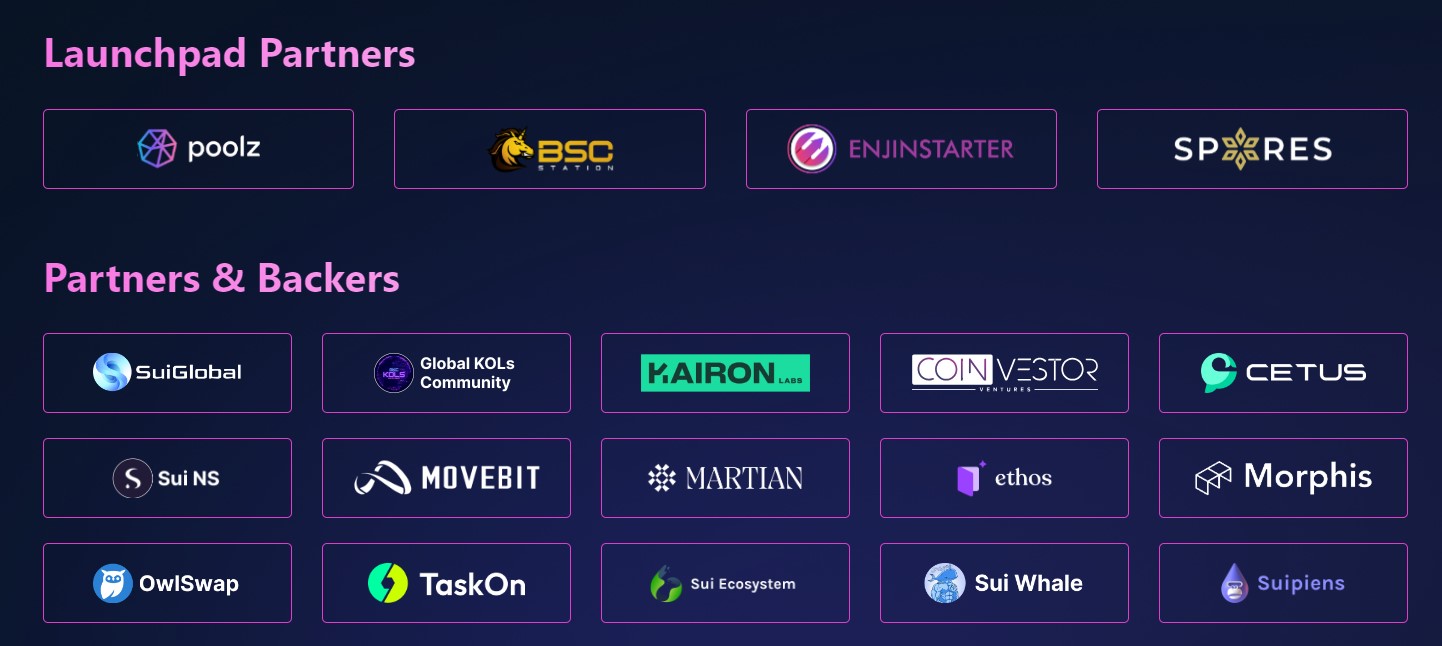 SeaPad Partners & Backers