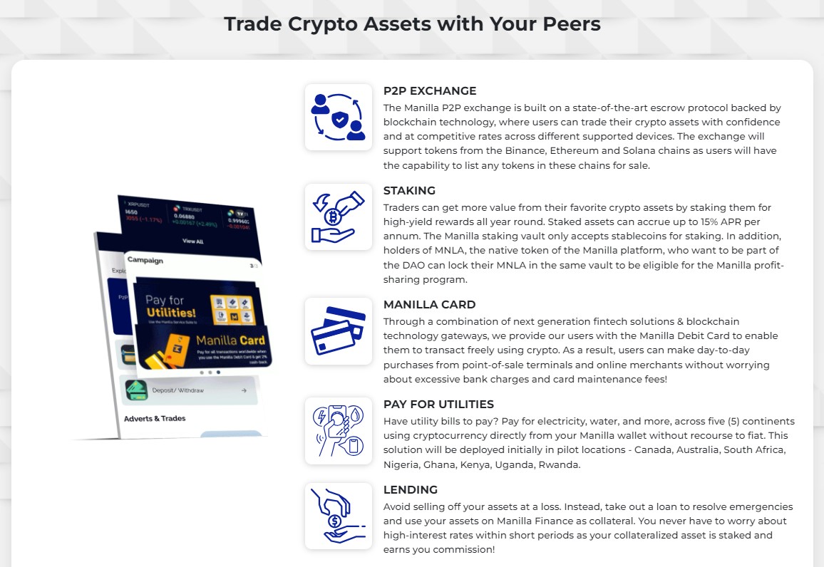 Manilla Finance Info