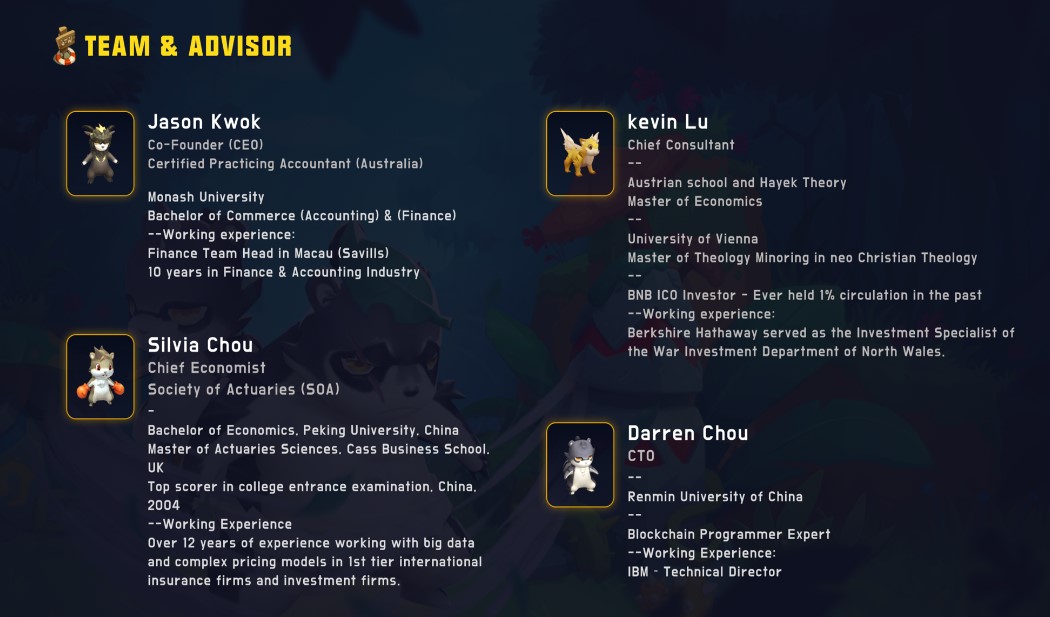 MetaElfLand Team & Advisor