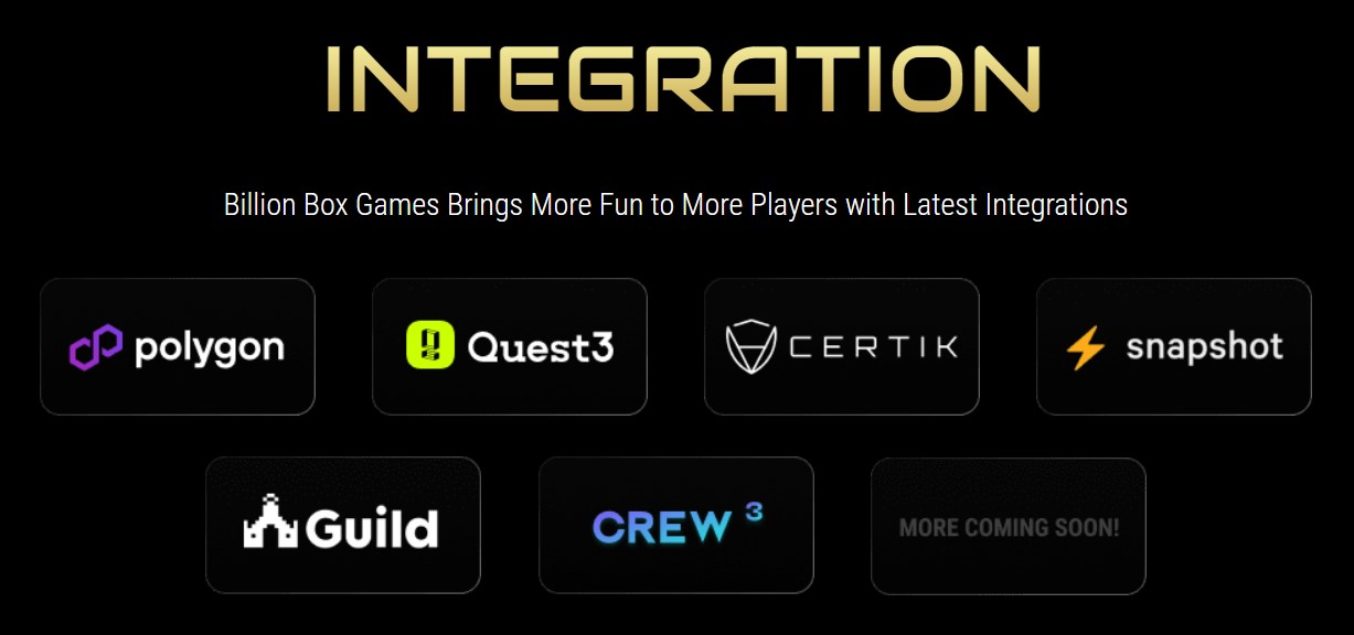 Billion Box Integration