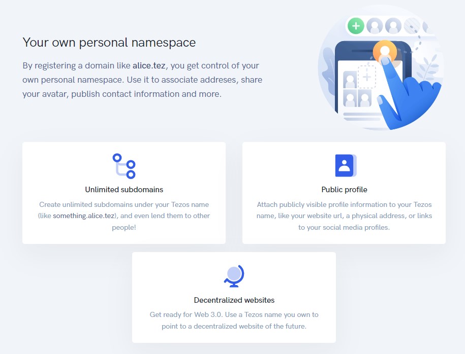 Tezos Domains Info 2