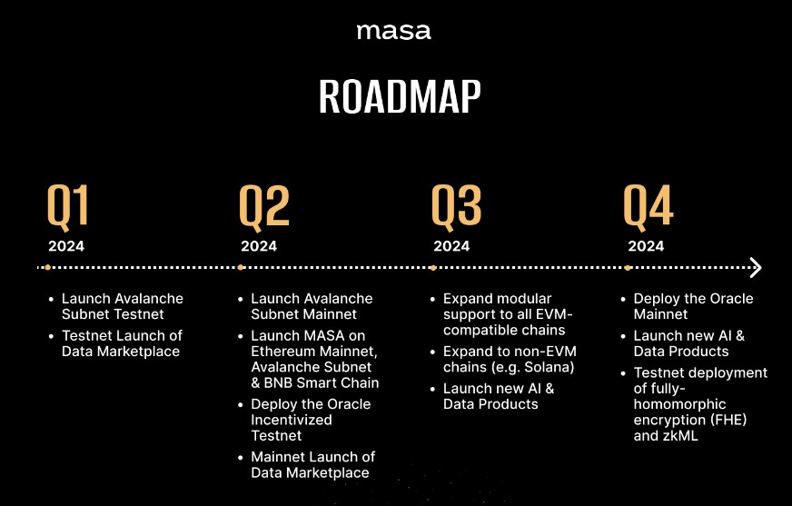 Masa Roadmap