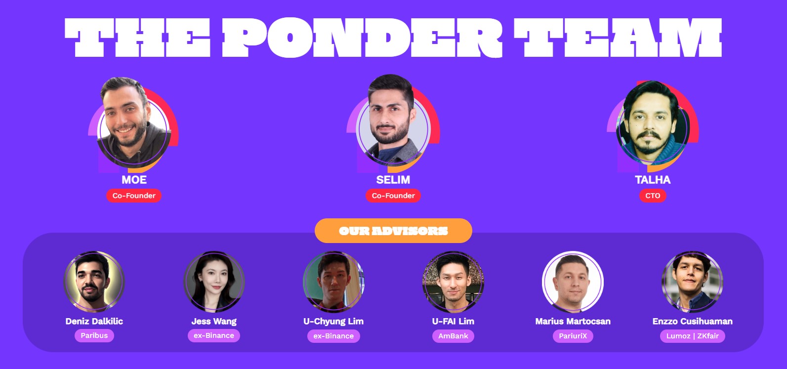 Ponder Team & Advisors