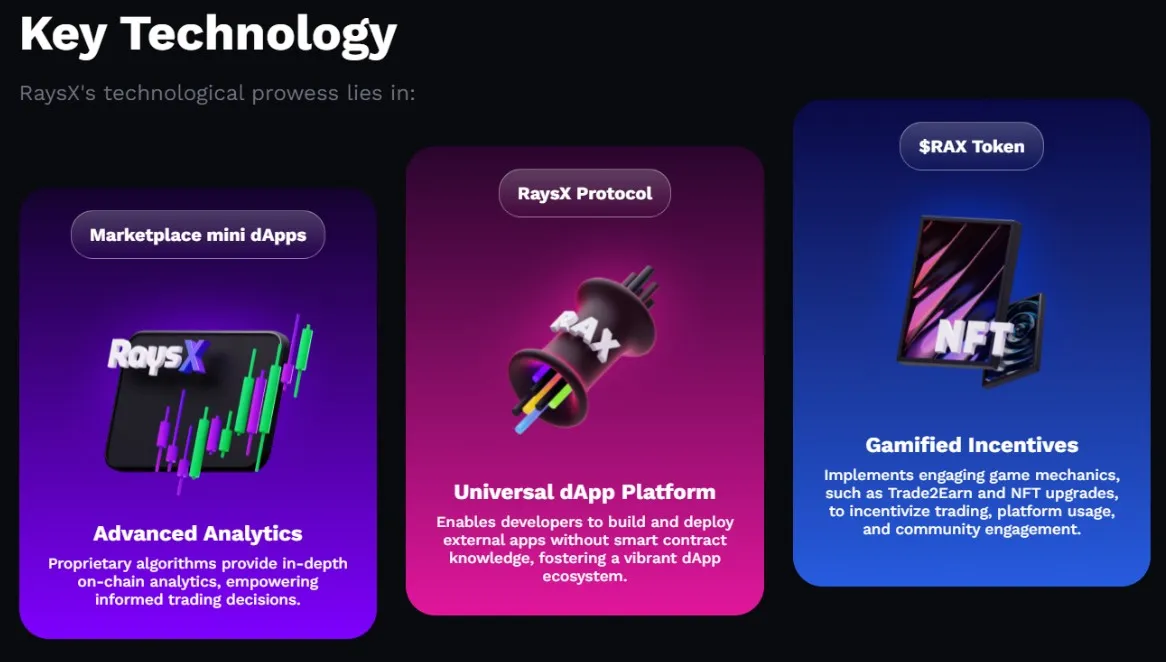 RaysX Key Technology