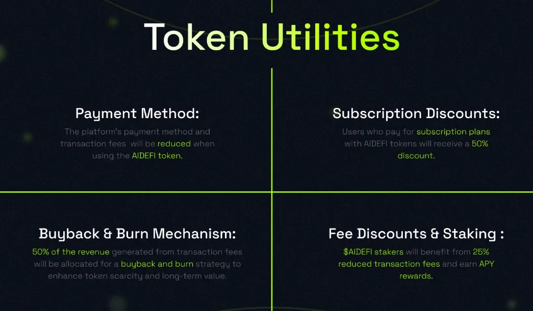 AIDEFI Token Utilities